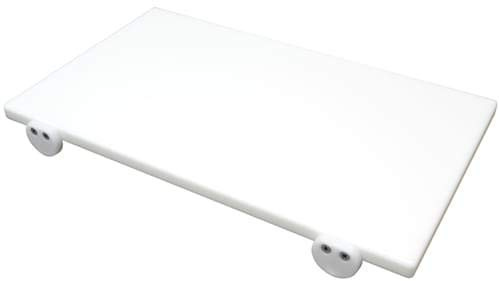 TAGLIERE IN POLIETILENE 50X30X2 CON FERMI BIANCO Made in Italy