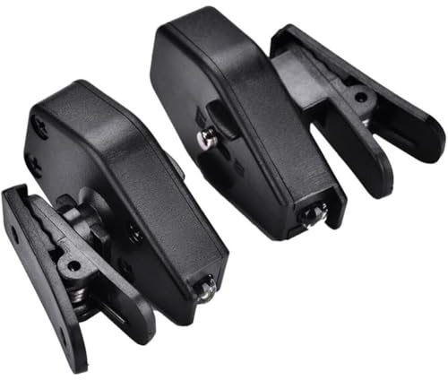 2 Stück Stirnlampen, Kappe, Licht, Clip, Kappe, Hut, Brille, Licht, 360 Grad drehbar, leicht, verstellbar, Universal-Brille, Lampe, Brillenclip, Licht für Camping, Wandern, Angeln, Joggen, Lesen