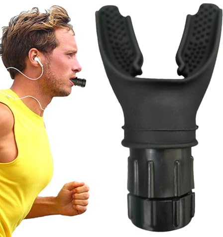 Lungentrainer - Lungen-Trainingsgerät | Tiefenatmungstrainer & Lungentrainer Atemgerät Tragbare Atemhilfen für Lunge Atemtrainer Power Breathe Lung Flexer Lunge C