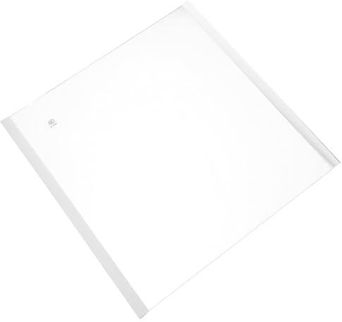 DECOMELODY Kühlschrank glasscheibe aus Gehärtetem Glas Multifunktionaler Einlegeboden und Trennregal Einfache Werkzeuglose Montage Passend für Gefrierschrank und Kühlraum Optimierte