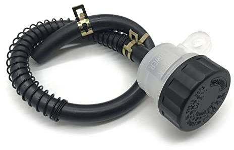Motorcycle Brake Cylinder Tank Oil Cup Fluid Bottle Reservoir with Hose Line 50CC 70CC 110CC 1 Motorcycle Front with Strainer for Oil Cup Oiler Repair Engine