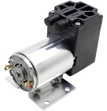 NULYLU Bomba de Vacío 3000n 12v Eléctrica Portátil Soporte, 5l/ 65-120kpa, Mini Bomba de Aire Inflable Rápida para Colchones, Hogar y Camping