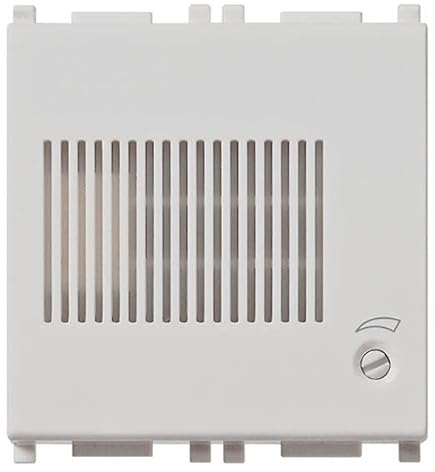 Vimar Platt serie - Elektronisk dörrklocka 3 Sekvens 12v Silver