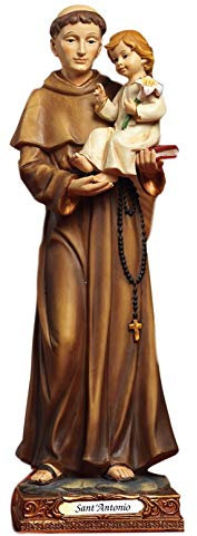 Estatua San Antonio 14,5 cm de resina