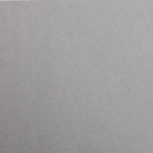 Clairefontaine - Ref 975662C – Maya Smooth farbiger Zeichenkarton (25 Blatt) – 185 g/m² – A1 (84 x 59,4 cm) – graue Farbe – tief gefärbt, säurefrei, pH-neutral