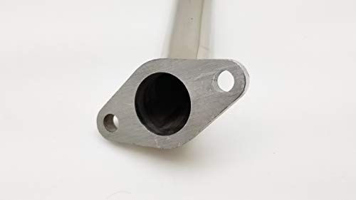 Autobahn88 Edelstahl 38mm Turbo externe Wastegate Auspuff-Bogen-Down-Rohr (2 Bolzen Flansch)