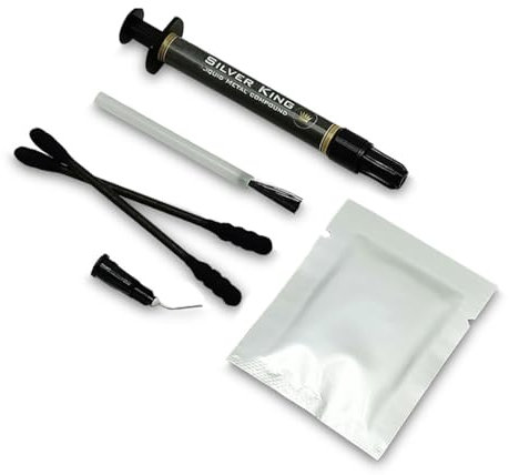 1 one enjoy Liquid Metal Thermal Paste, 79 W/mK High Performance, Silver King Heatsink Paste, CPU for All Coolers, 1 Grams with Cleanser and Spreader