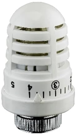 SF Tête thermostatique avec capteur Liquide Blanc, Multicolore