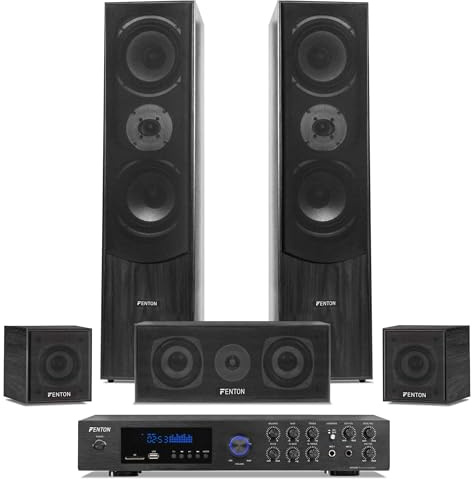 Fenton Sistema Home Cinema 5.1 Bluetooth 510W Negro
