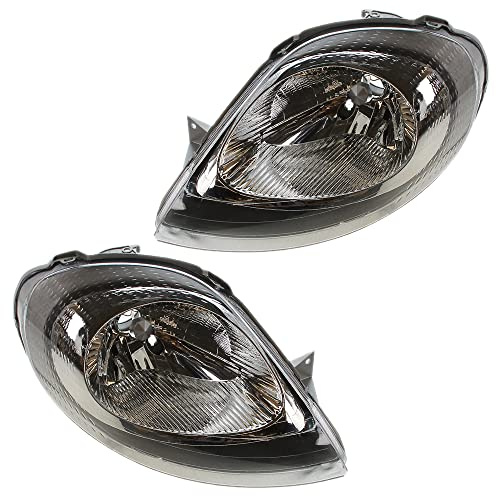 ATEC Germany 2x faros Faros delanteros Faros principales izquierda + derecha Compatible con NISSAN PRIMASTAR Bus (X83), PRIMASTAR Van (X83), OPEL VIVARO A, RENAULT TRAFIC 2,