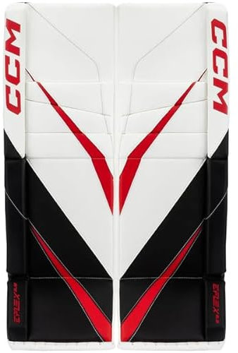 CCM EFLEX 6.9 Goalie Schienen Intermediate, Größe:30 + 1 Zoll, Farbe:Weiss