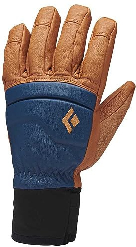 Black Diamond Spark Gloves Braun - Primaloft Wasserdichter komfortabler Herren Wintersport Lederhandschuh, Größe XL - F