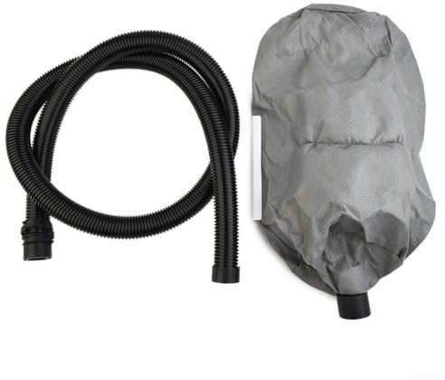 Lot de 2 sacs sous vide pour ponceuse - En EVA - Pour meuleuse murale - Sans poussière - Auto-amorçante - Sac collecteur de poussière