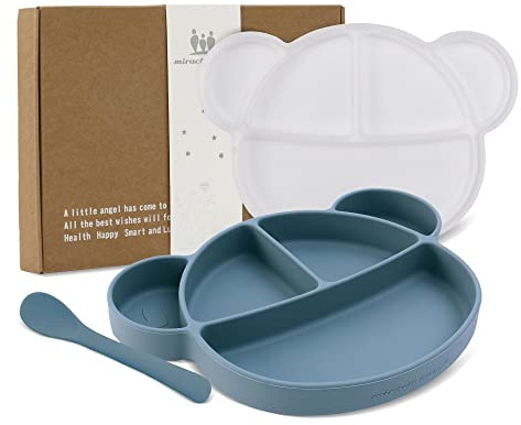 Bol pour bébé avec ventouse antidérapante Pour filles et garçons