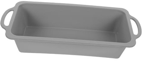 AUTSUPPL Molde De Pan De Silicona Antiadherente Con Refuerzo Metálico y Asas Para Hornear Pan Pasteles y Tartas Casa o Repostería
