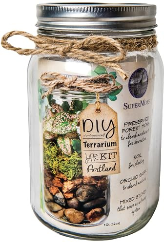 Portland Kit Terrarium – Kit Terrarium Mason Jar DIY