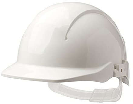 Centurion S09CWA Concept Safety Helmet, Full Peak Non Vented, White