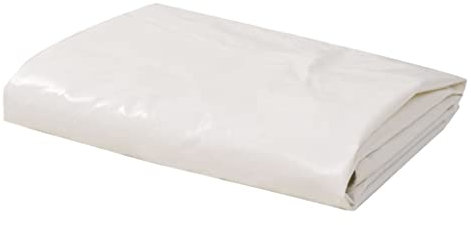 vidaXL Telone 650 g/m² 4x6 m Bianco PVC Telo Protezione Copertura Protettiva