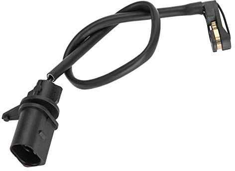 Sensor de Freno, 8T0907637 8K0615121 Sensor de Desgaste de la Pastilla de Freno Delantero para Negro
