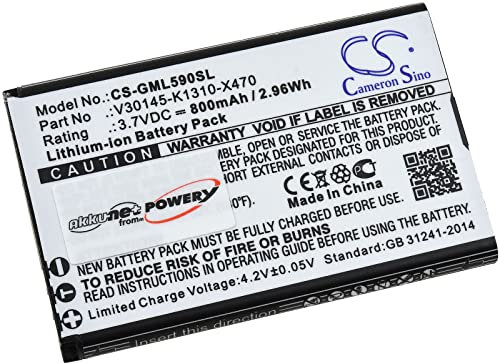 Akku für Klapp-Handy Gigaset GL590, 3,7V, Li-Ion