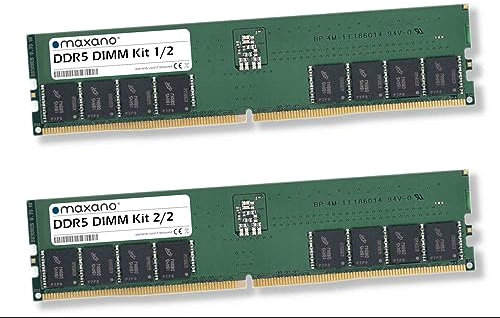 Maxano Memorycity Lot de 2 barrettes de mémoire RAM 16 Go (2 x 8 Go) compatibles avec Dell Precision Tower 3660 DDR5 5600 MHz DIMM