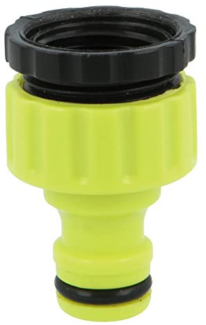 Amig - Adattatore E Riduttore Per Raccordo Tubo Al Rubinetto |1/2 E 3/4| Raccordo Rapido E Facile Per Tubi D'Acqua|Plastica Abs|Verde Pistacchio