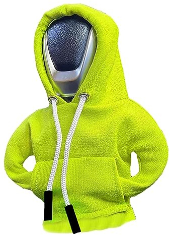 Genikeer Schalthebel Haube, Auto Schaltknauf Abdeckung Hoodie, Auto Schaltknauf Abdeckung, Gangschaltung Hoodie-Abdeckung, Schalthebel Hoodie Passt Manuell Oder Automatisch