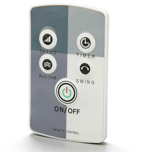 Télécommande de Ventilateur - Léger et Confortable, Accès Facile, Boutons Sensibles, Matériau Durable, Compatible Universel