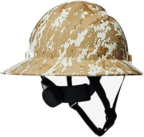 Casque De Chantier Anti-écrasement Et Anti-Collision. Le Bord du Chapeau Est 40 Mm Plus Grand Que La Protection Solaire du Casque Ordinaire.,Camouflage,outstanding78