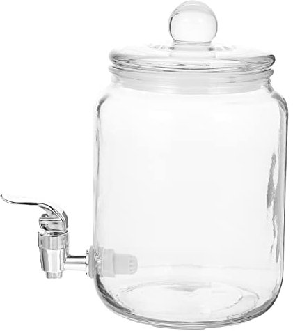 MAGICLULU Distributore Bevande Bottiglia Per Vino Per Preparazione Contenitore Per Bevande Sigillato Caraffa Per Cold Brew Realizzata in Materiali Trasparenti Di Qualità Affidabile e Resiste