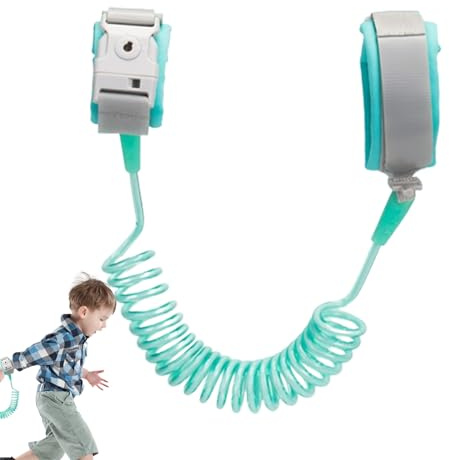 Chaies Guinzaglio da polso per bambini, guinzaglio per il polso di sicurezza per i più piccoli, guinzaglio da polso per imbracatura di sicurezza per 6,56 piedi con serratura a chiave, per
