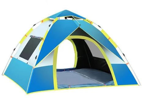 Blissbuilt Wasserdichtes Outdoor Zelt Ultraleichte Camping Zelte,3-4 Saison Ultraleichte Rucksack Zelt Pop Up Zelt Automatisches,Einfach Aufzubauendes Outdoor-Zelt,für Camping,Garten,Wanderausflug