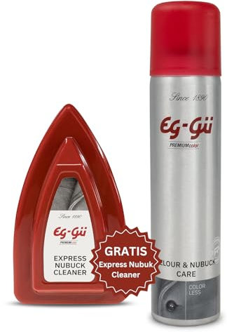 Eg-Güc Wildleder Imprägnierspray & Bürste Pflegeset – Langanhaltender Schutz – Farblos, 250 ml