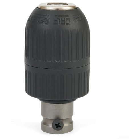 Portabrocas robusto sin llave con un rango de sujeción de 213 mm y montaje de rosca de 1/2 20UNF