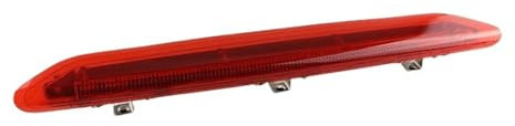 SJATPX 6Q6945097 Auto Dritte Bremsleuchte Für VW Für Polo IV MK4 9N 9N3 Fließheck 2002-2009 Projektor Hinten Rot Schwanz Stop Lampe Zusatzbremsleuchten(RED Lens)