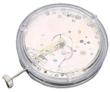 LUCKDANO Movimiento de Reloj Mecánico, Movimiento Automático de Relojes Automáticos Mecánicos 6497 de de Reloj Parte de Reemplazo (Movimiento Cuello de Cisne 6497)