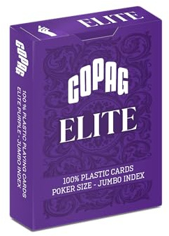 Copag Jumbo-Index in Poker-Größe, Violett, Spielkarten