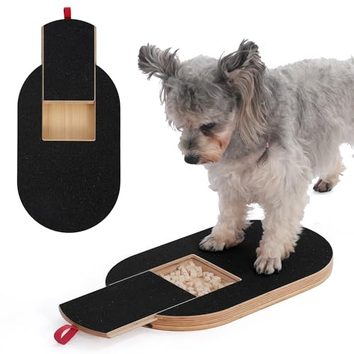 Dog Nail Scratch Board File, Dog Scratch Board With Built-in Snack Box, Nail File Toy