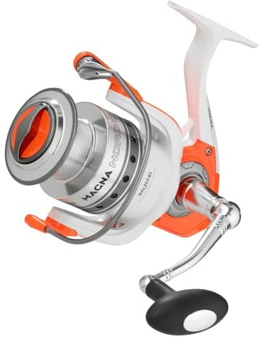 Balzer Magna Nordic Pilk 6550 - Meeresrolle zum Pilkangeln, Angelrolle zum Pilken, Pilkrolle für Nord- & Ostsee, Stationärrolle