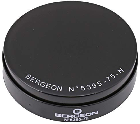 Bergeon 5395-75-N Uhrengeh?use, weich, 75 mm, Schwarz