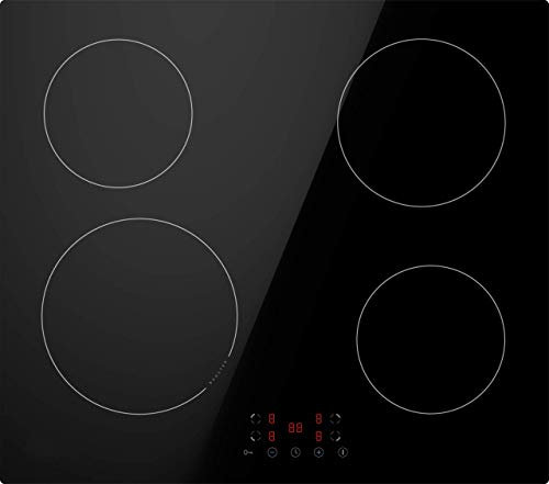 Amica KMI 754 000 C Induktionskochfeld/autark / 60 cm / 4 Kochzonen/rahmenlos/flächenbündig einbaubar/Sensorsteuerung/Timer/Topferkennung