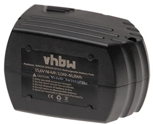 vhbw batteria sostituisce Hilti SFB155, SFB150A, SFB150, SFB151 per utensile elettrico (3000 mAh, NiMH, 15,6 V)