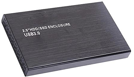 Disque dur externe portable 2 To / 500 g / 320 g / 60 Go USB 3.0 HDD Stockage de sauvegarde mobile, convient pour PC, ordinateur de bureau, MacBook, PS4, Xbox, tablette, Smart TV (1 To, Noir)