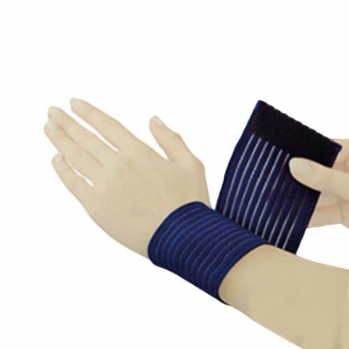 Lizzy Hand Wrist Support Wrap Adjustable Brace Hand Support Strap for Fitness, Weightlifting, Tendonitis, Carpal Tunnel Arthritis, Joint Pain Relief – Fits Right and Left Hand