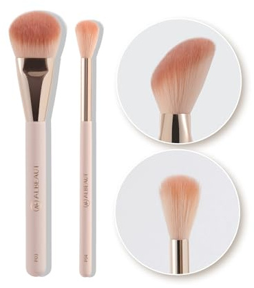 Albeaut Liquid Blush Brush for Cheeks, Tapered Brush for Highlighter
