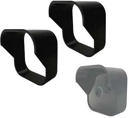 3DHerb Regenschutz für Blink Outdoor Kamera Cover Hülle Überwachungskamera Schutz - maximaler Schutz vor Feuchtigkeit und Sonne - für 3. Generation