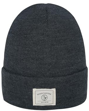 SCHIETWETTER Unisex Erw. Beanie Mütze Möwe, Strickmütze, mehrere Farben, Mütze warm & modisch
