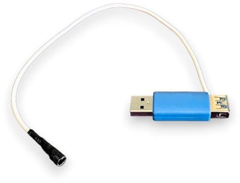 Générique Adaptateur USB de mise à la terre pour chargeur électrique de téléphone portable - Accessoire de mise à la terre pour les chargeurs électriques de type USB-A