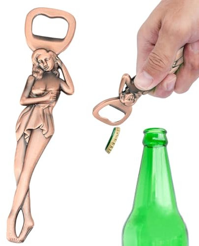 Divertido abridor de botellas - Abrelatas de servicio pesado, abrelatas de botellas de mano | Diseño de belleza ruso portátil Llave antigua, apertura de cerveza de cocina de soda ergonómica para todos