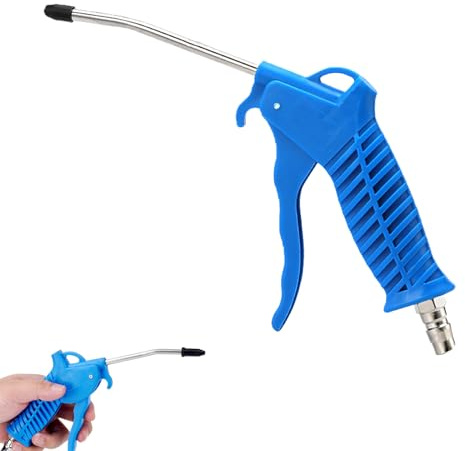 Soufflette À Air Comprimé, Soufflette Compresseur, Camion Soufflette Pneumatique, Soufflette Avec Buse, Pistolet À Air Pour Camion, Pour Camion, Fourgonnette, Camion Lourd (Bleu)
